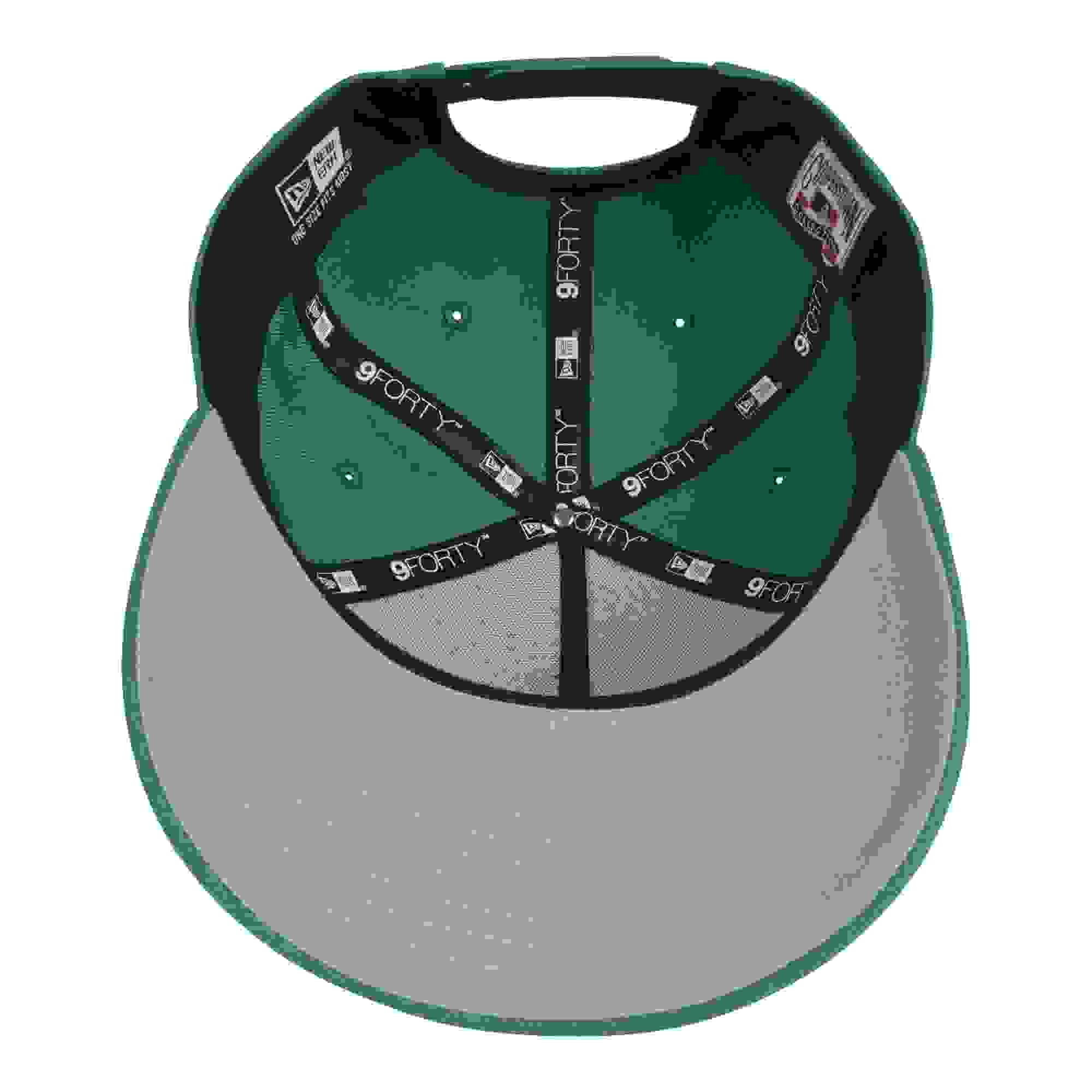 New Era Los Angeles Dodgers 9FORTY Upside Down Green Snapback Hat